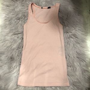 💙 Light Pink Ribbed Tank - free with any purchase